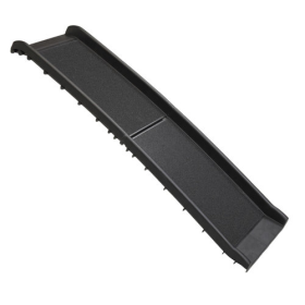 Portable Foldable Pet Ramp Ladder For Dirt Bike Truck - Black (Color: Black)